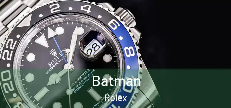 Batman Rolex