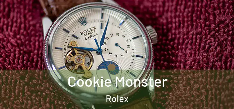 Cookie Monster Rolex