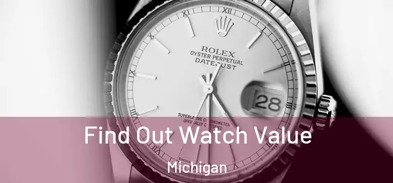 Find Out Watch Value Michigan