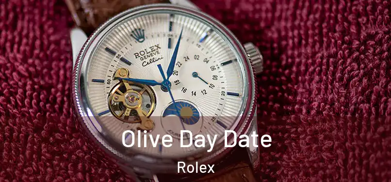 Olive Day Date Rolex